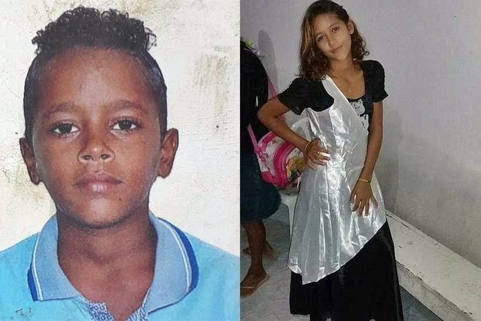 Menino de 11 anos e adolescente de 13 eram irmãos