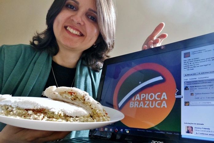 Acássia faz sucesso na Irlanda com tapiocas com sabores brasileiros