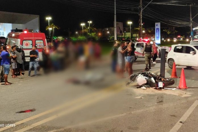 Motociclista morreu após colidir com ambulância na parte alta de Maceió