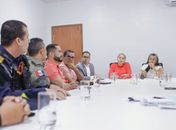 Prefeita se reúne com forças de segurança para coibir furtos no comércio de Palmeira dos Índios