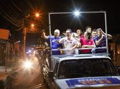 Bairros Brasília Itapuã e Jardim Tropical recebem caravana de Severino e Fabiana

