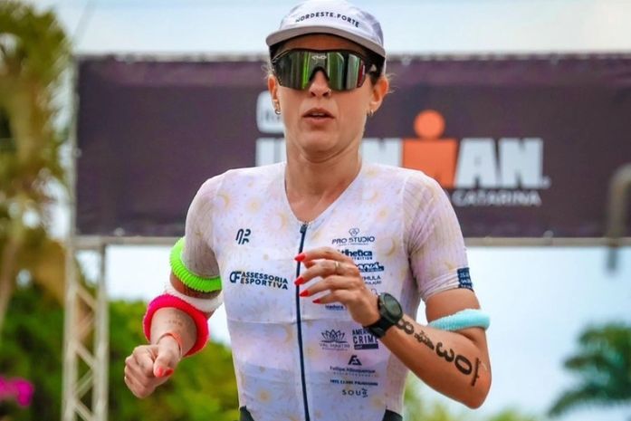 Alagoana Rayssa Brêda brilha em estreia no Ironman Full e garante vaga para o Mundial