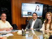 Belém em pauta: prefeito e secretária se reúnem com governador Paulo Dantas