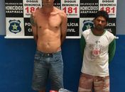 PC prende dois suspeitos de homicídio e tráfico de drogas em Arapiraca