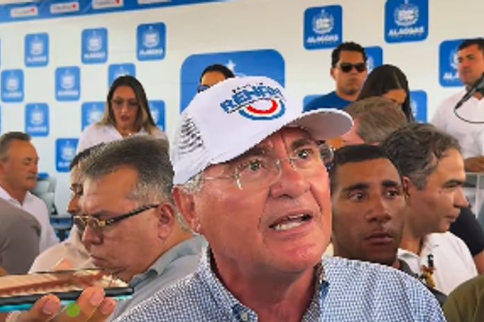Renan descarta aliança com Lira, acusa-o de perseguir Alagoas e endurece discurso sobre 2026: "Não vai subir no mesmo palanque que eu”