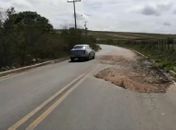 Acesso entre as vilas São Francisco e Fernandes estão em péssimas condições de trafego em Arapiraca 