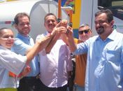 Conagreste entrega caminhão-pipa à Prefeitura de Estrela de Alagoas