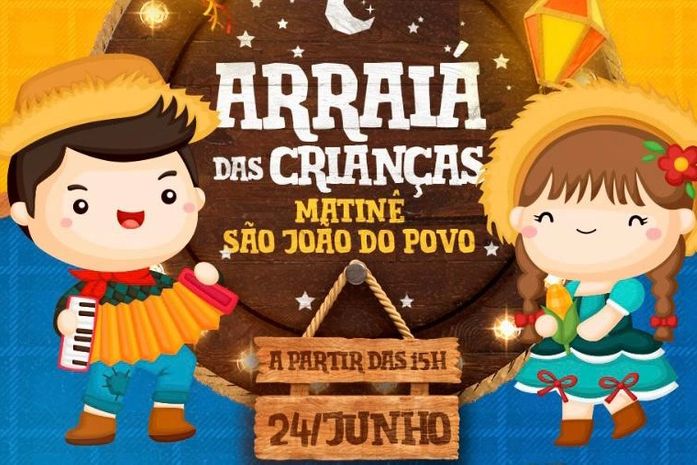 Arraiá das Crianças acontece no sábado (24) em Palmeira dos Índios