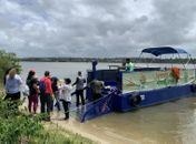 Alurb contribui para ação de limpeza no mangue em parceria com outras instituições.