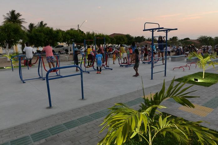 Academia da Saúde do bairro Bom Sossego é inaugurada