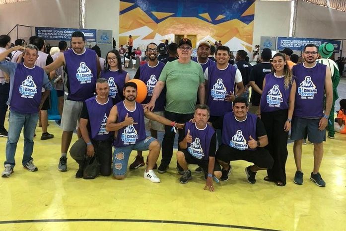 Gincana do Servidor: Secretário de Esporte prestigia equipe em evento para os servidores de Arapiraca
