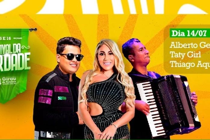 É hoje! Assista ao primeiro dia do Festival da Liberdade em Girau do Ponciano