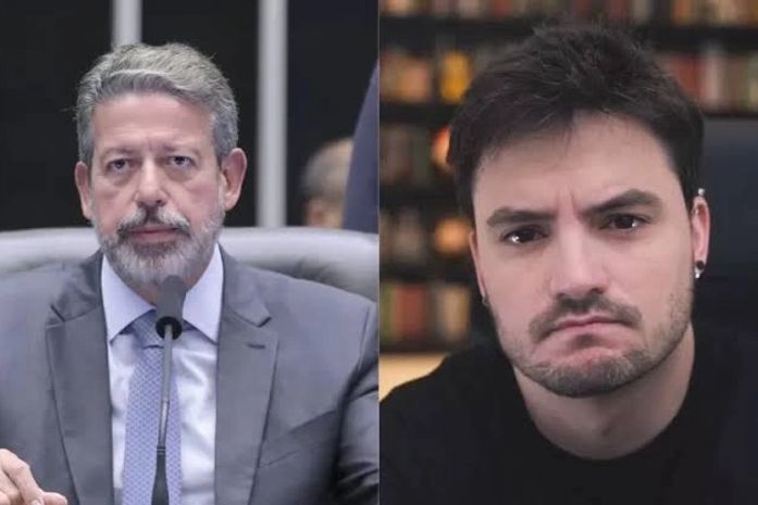 Arthur Lira e Felipe Neto
