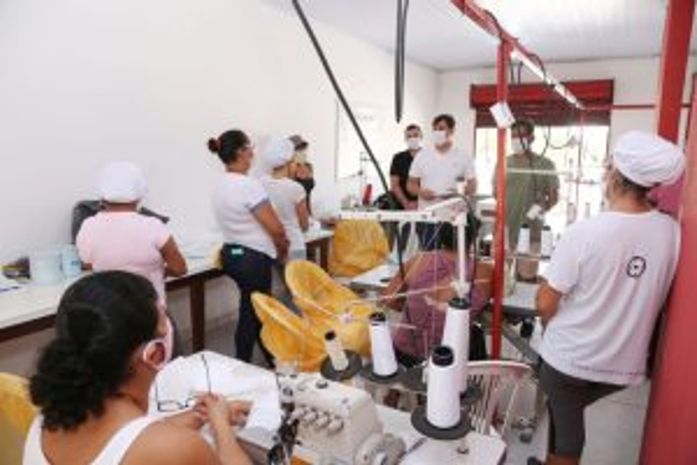 Prefeitura realiza compra de máscaras na Cooperativa de Costureiras de Marechal Deodoro