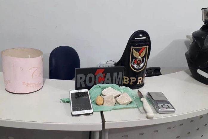 Material apreendido.