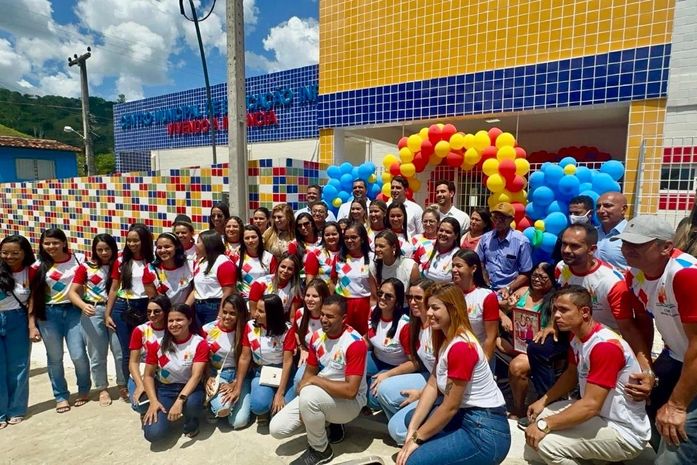 Prefeitura de Santana do Mundaú inaugura novo Centro Municipal de Educação Infantil Vivendo a Infância Maldja Agostinho