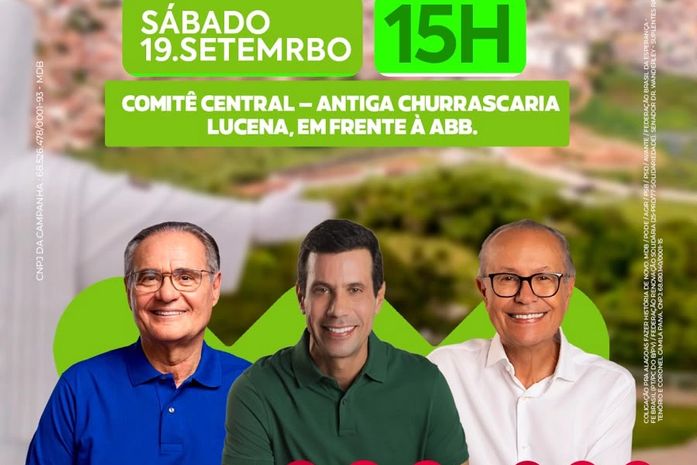 Caravana do Coração movimenta Palmeira dos Índios neste sábado