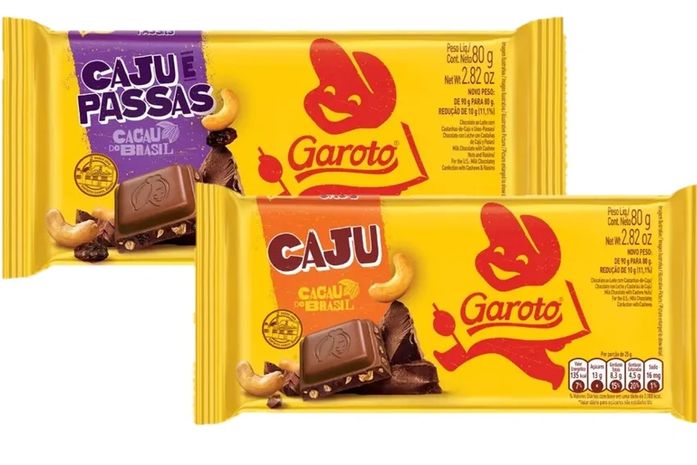 Garoto anuncia recolhimento de dois lotes de chocolates