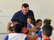 Prefeito de Anadia visita unidades de ensino