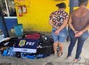 PRF prende duas mulheres por furto em loja de shopping