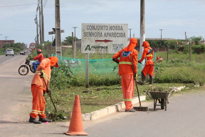Prefeitura inicia mutirões de limpeza em bairros de Arapiraca