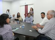 Teófilo e Rodrigo Cunha discutem projetos de inovação tecnológica para Arapiraca