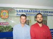 José Cavalcante passou o cargo de chefe do IC para o perito Wellington Melo