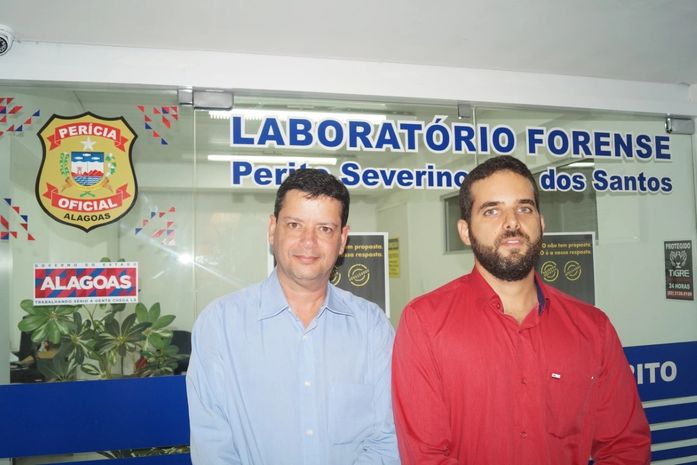 José Cavalcante passou o cargo de chefe do IC para o perito Wellington Melo