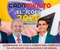 Cada Minuto transmite apuração ao vivo neste domingo, com análise de jornalistas e dados de boca de urna
