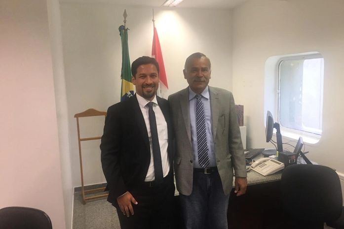 Deputado Tarcizo Freire participa de encontro em Brasília