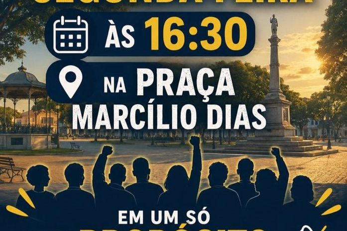 A Prefeitura de Maceió não pode SÓ colocar empresas de fora e tirar os direitos de pequenos ambulantes. - disse a moça