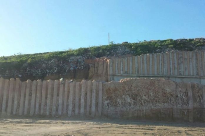 Muro de contenção