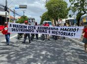 Movimento das Vítimas da Braskem recepciona CPI no Aeroporto Zumbi dos Palmares e nos locais afetados