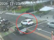 Câmeras flagram atropelamento de pedestres em faixa e motorista foge sem prestar socorro em Maceió