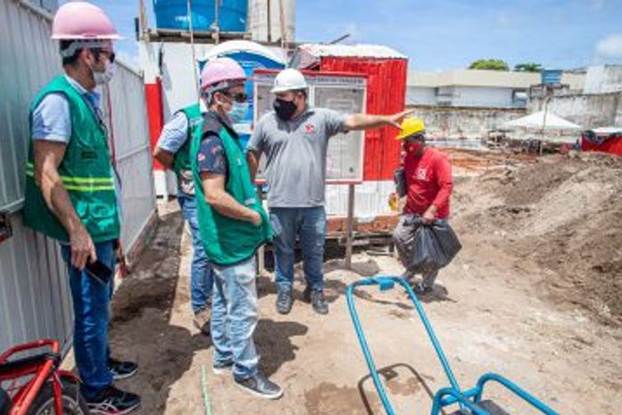 Duas construturas são notificadas por lançamento irregular de águas na Jatiúca