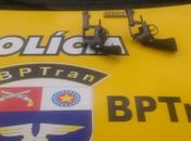 Dois suspeitos são detidos com armas em Maceió