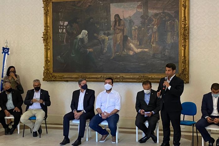 “Reformas precisam corrigir distorções horríveis no Brasil”, diz Lira no Rio