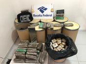 300 kg de maconha em tabletes