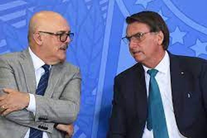 Bolsonaro e Milton Ribeiro