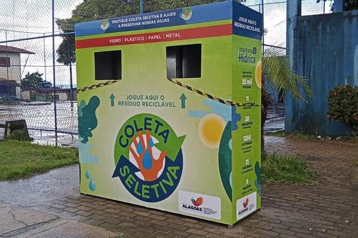 Coleta seletiva: Prefeitura de Paripueira instala PEVS em cinco pontos da cidade