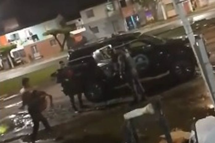 Vídeo: mulher é baleada durante troca de tiros entre PM e suspeitos no Vergel do Lago