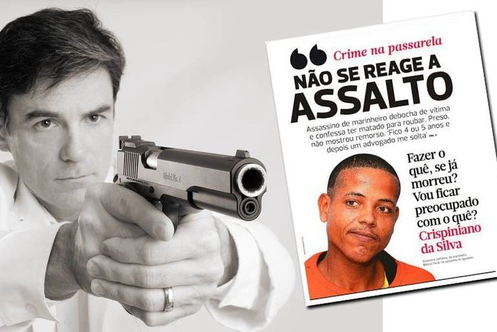 Não reaja: a justificativa do bandido