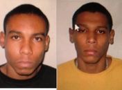 Charly dos Santos (camisa preta) e o irmão Crhys Maycou