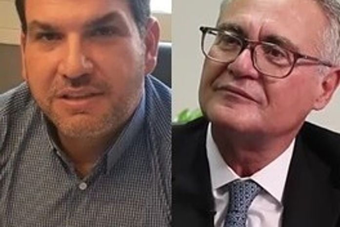 Edmundo Catunda e Renan Calheiros