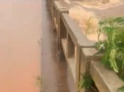 Excesso de águas no rio Poção já invade a ponte que liga Arapiraca a Coité do Noia na Al-101