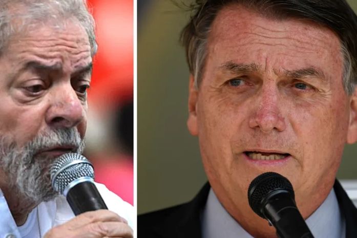Lula e Bolsonaro