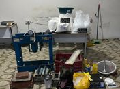 Polícia Militar desmonta refinaria de drogas e apreende mais de 51 kg de cocaína em Arapiraca; veja vídeo