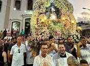Procissão de Nossa Senhora da Piedade reúne multidão de fiéis em Anadia
