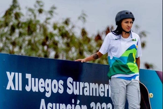 Skatista alagoana conquistou medalha de prata nos jogos Sul-Americanos
