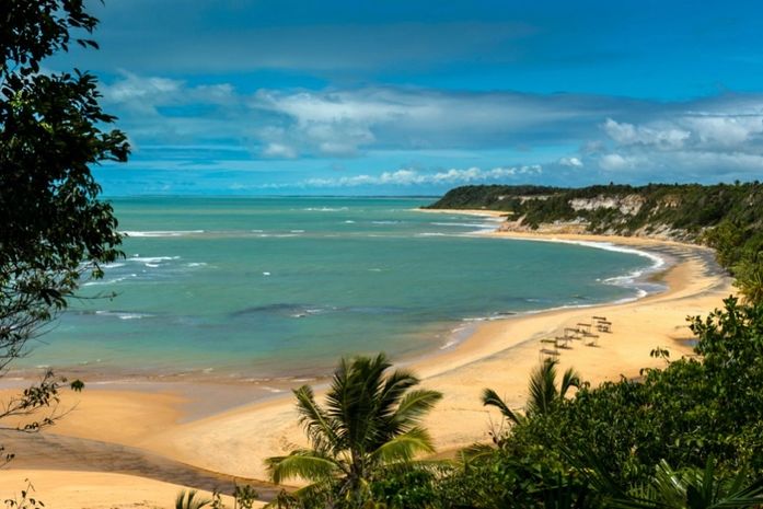 Praia do Espelho, em Porto Seguro